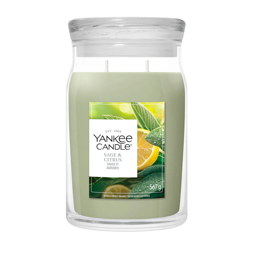 Yankee Candle - Sage & Citrus - Large Jar