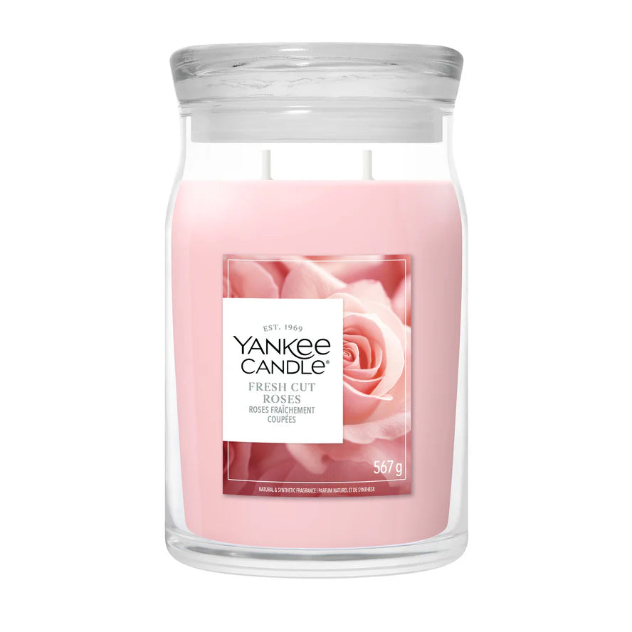Yankee Candle - Fresh Cut Roses - Large Jar