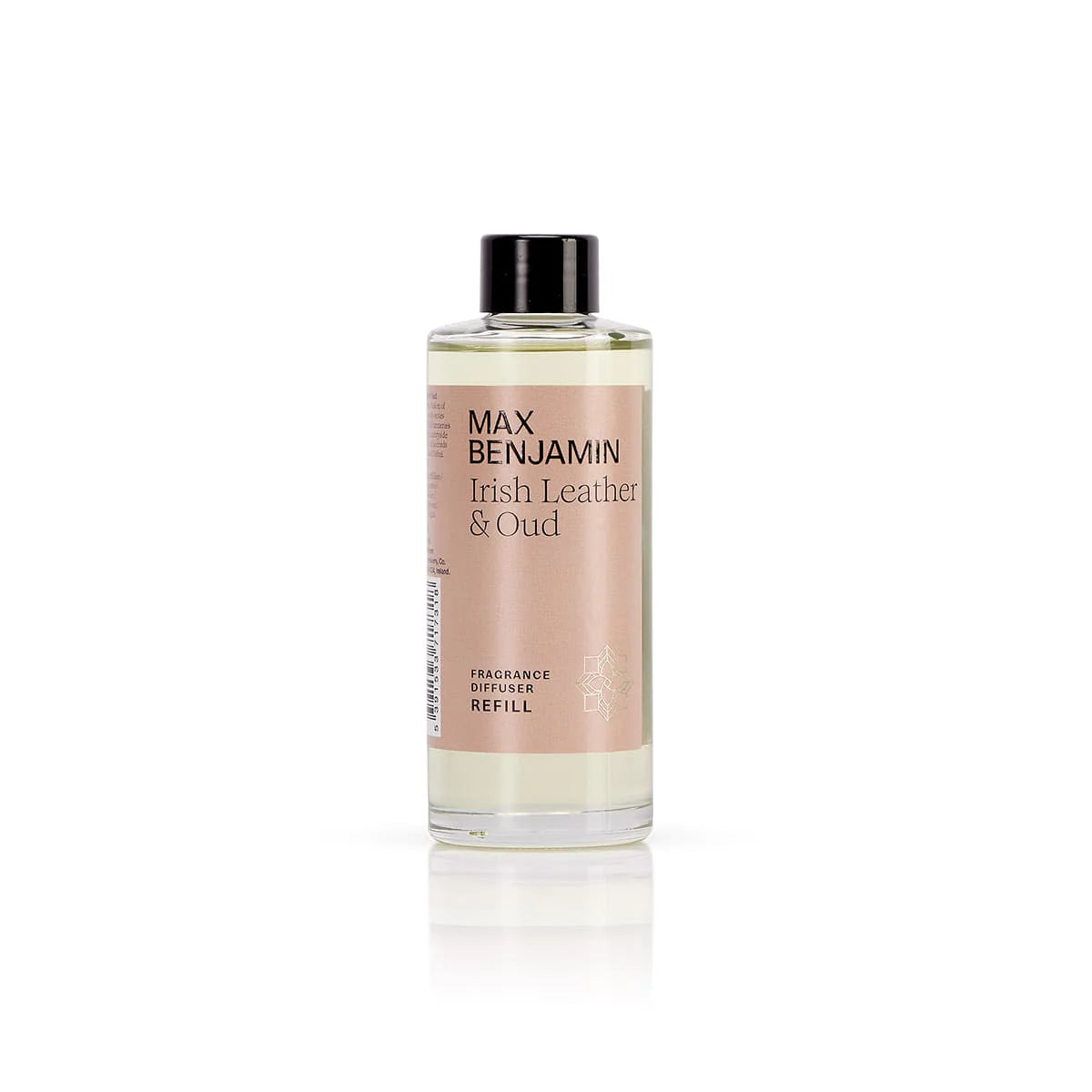 Max Benjamin - Navulling voor Geurstokjes 150 ml - Irish Leather & Oud