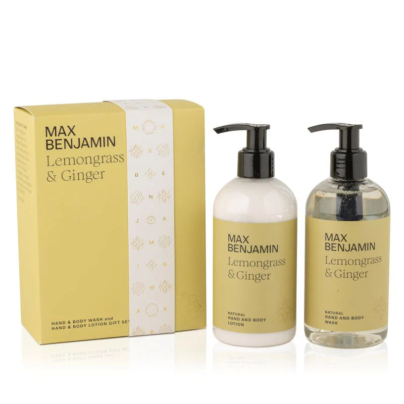 Max Benjamin - Hand & Body Cadeauset - Lemongrass & Ginger