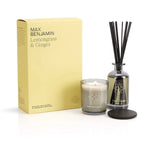 Max Benjamin - Scented Candle & Reed Diffuser Gift Set - Lemongrass & Ginger