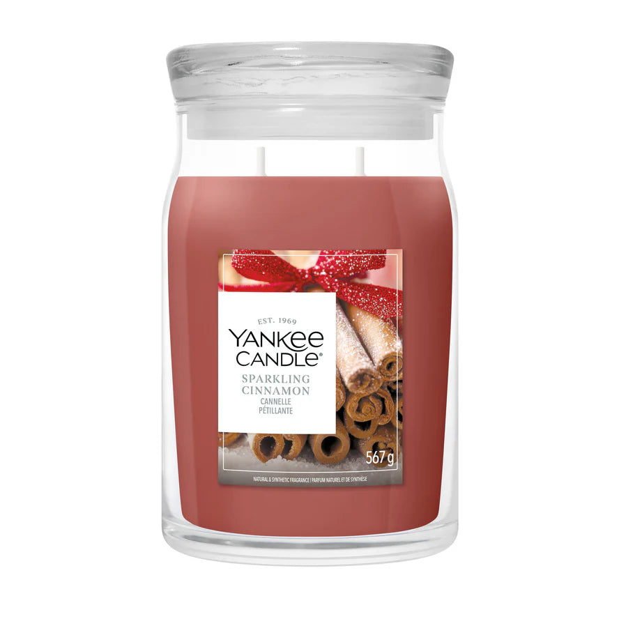 Yankee Candle - Sparkling Cinnamon - Large Jar