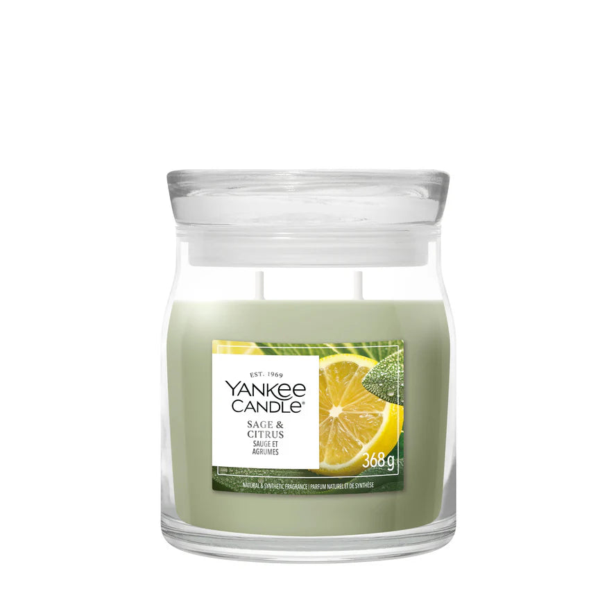 Yankee Candle - Sage & Citrus - Medium Jar