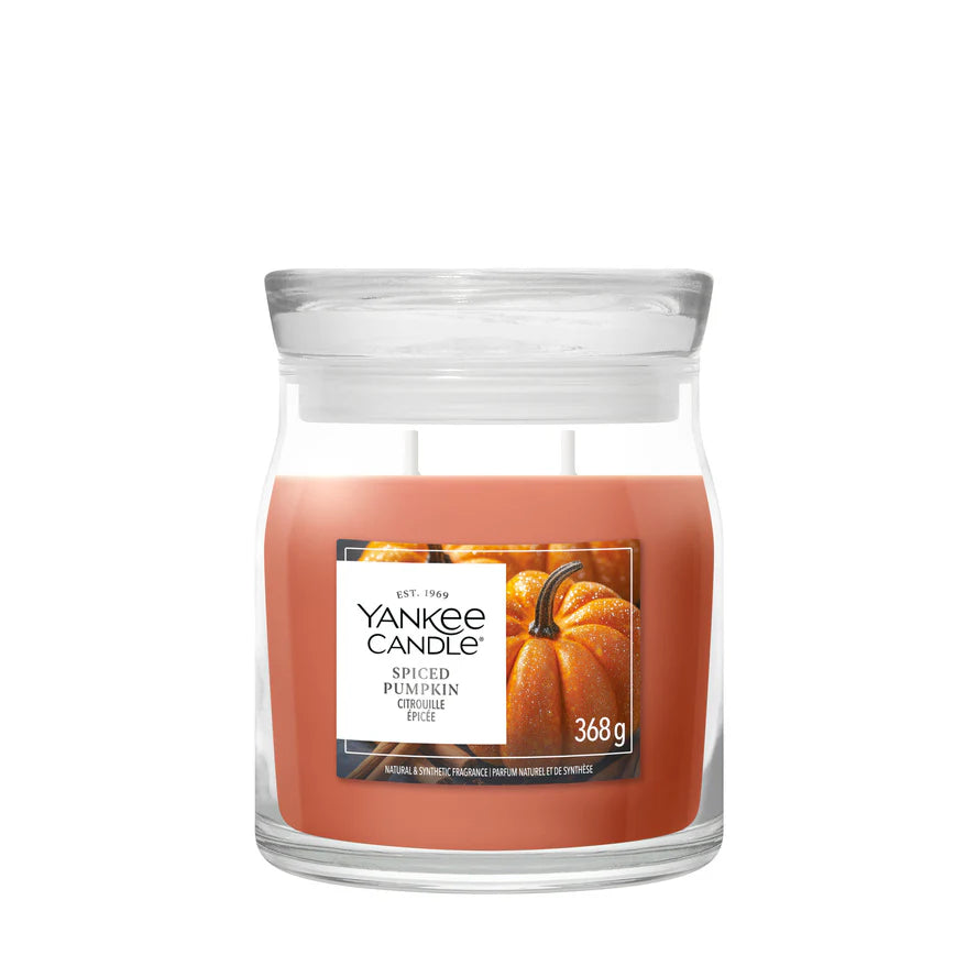 Yankee Candle - Spiced Pumpkin - Medium Jar
