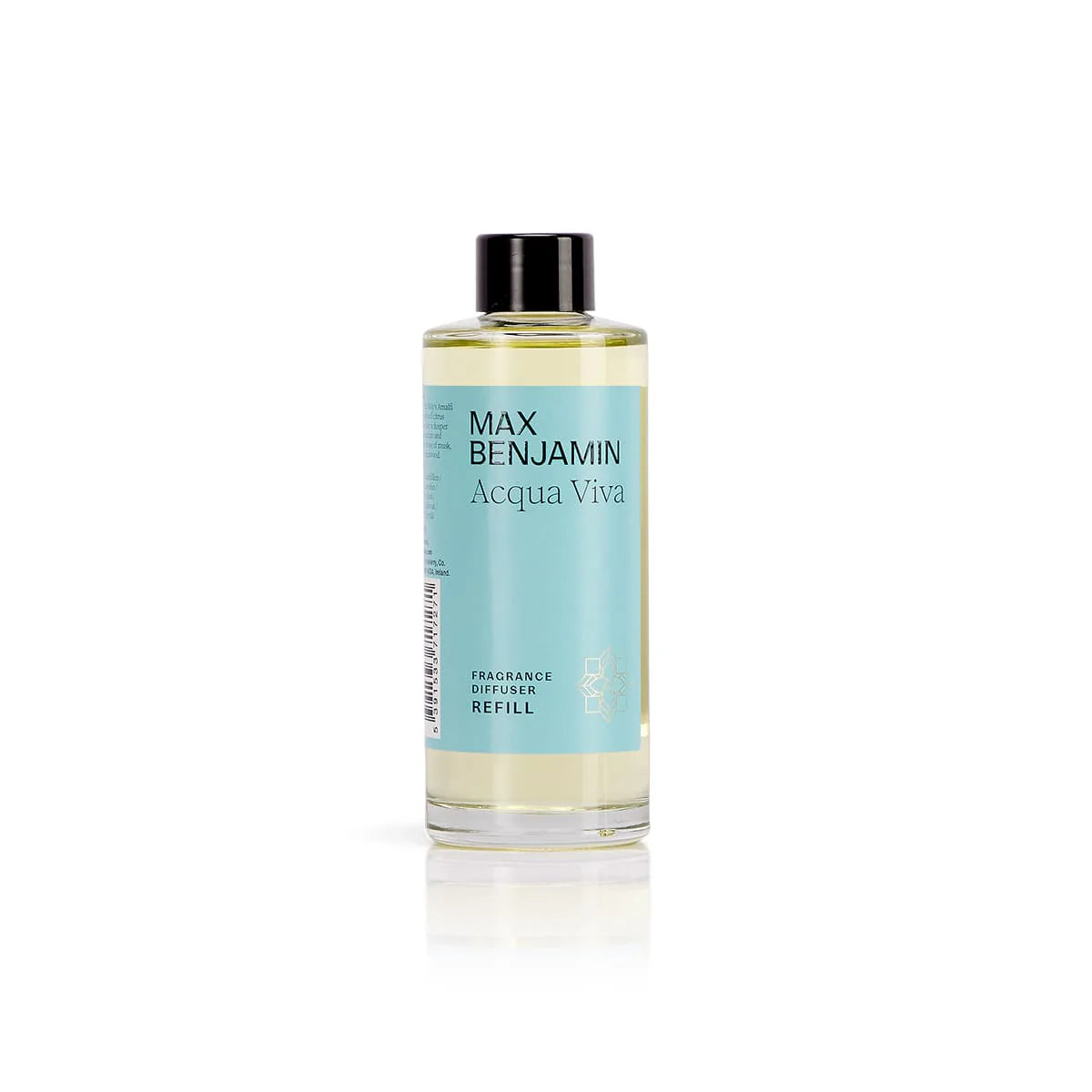 Max Benjamin - Navulling voor Geurstokjes 150 ml - Acqua Viva