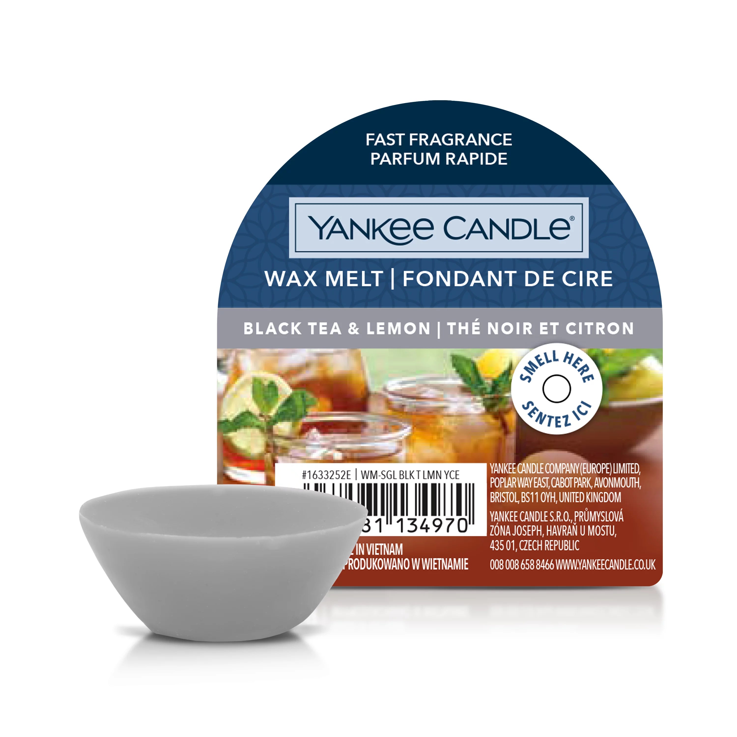 Yankee Candle - Black Tea & Lemon - Wax Melt