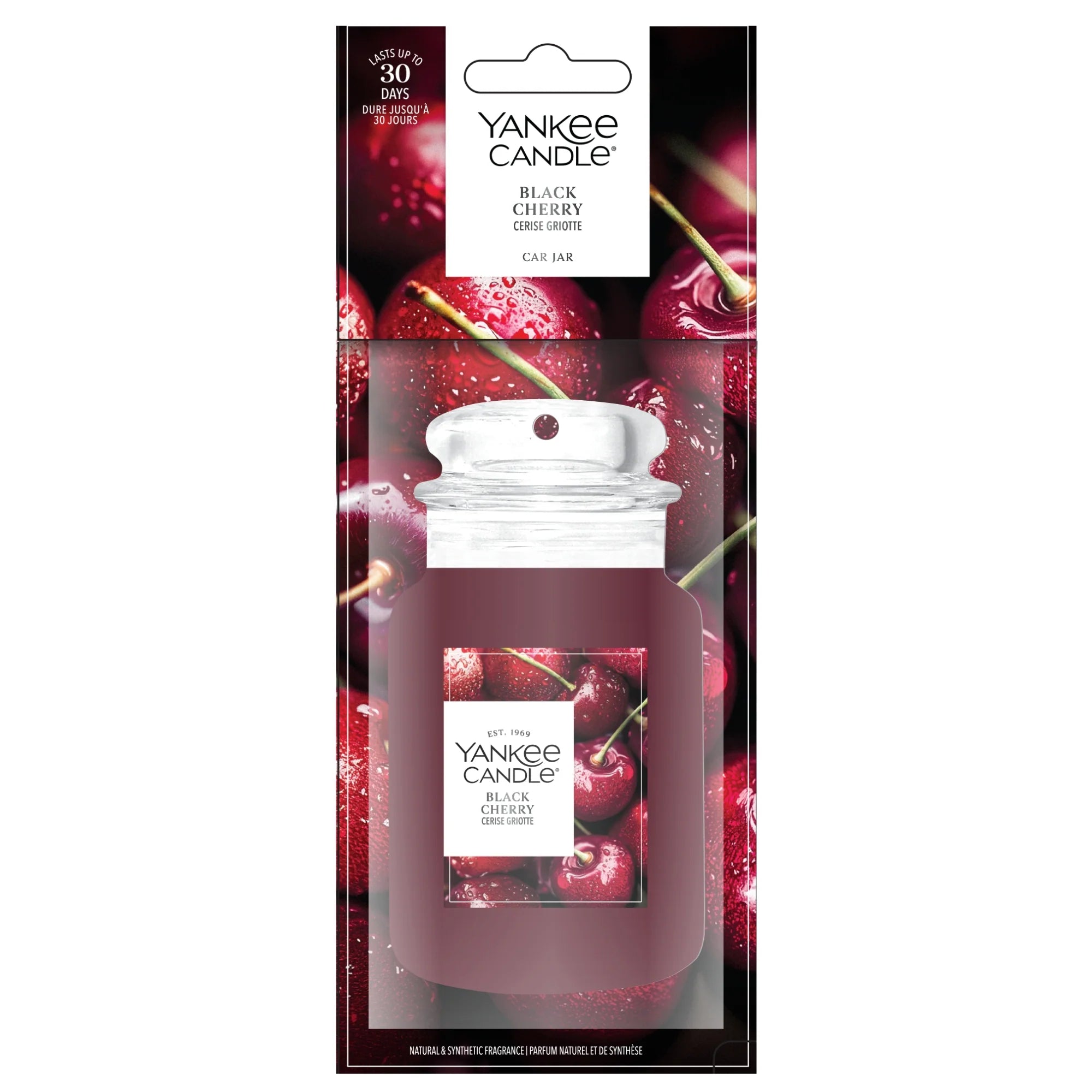 Yankee Candle - Black Cherry - Car Jar