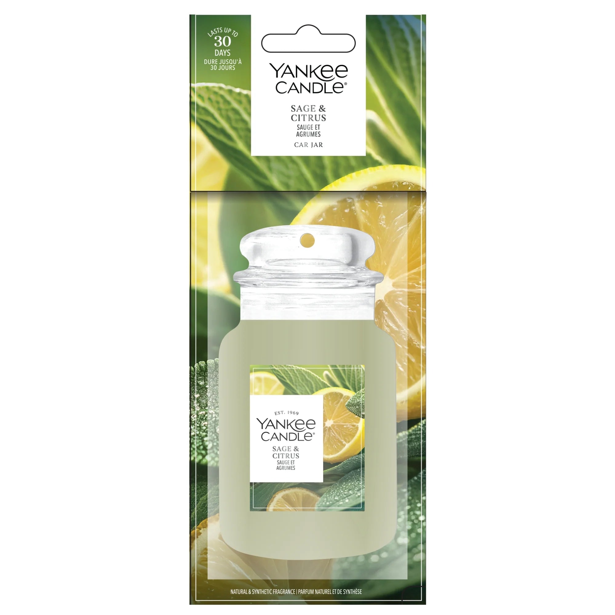 Yankee Candle - Sage & Citrus - Car Jar