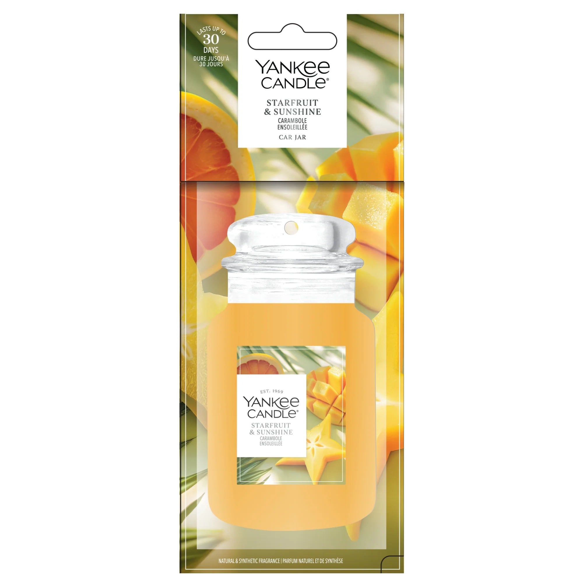 Yankee Candle - Starfruit & Sunshine - Car Jar