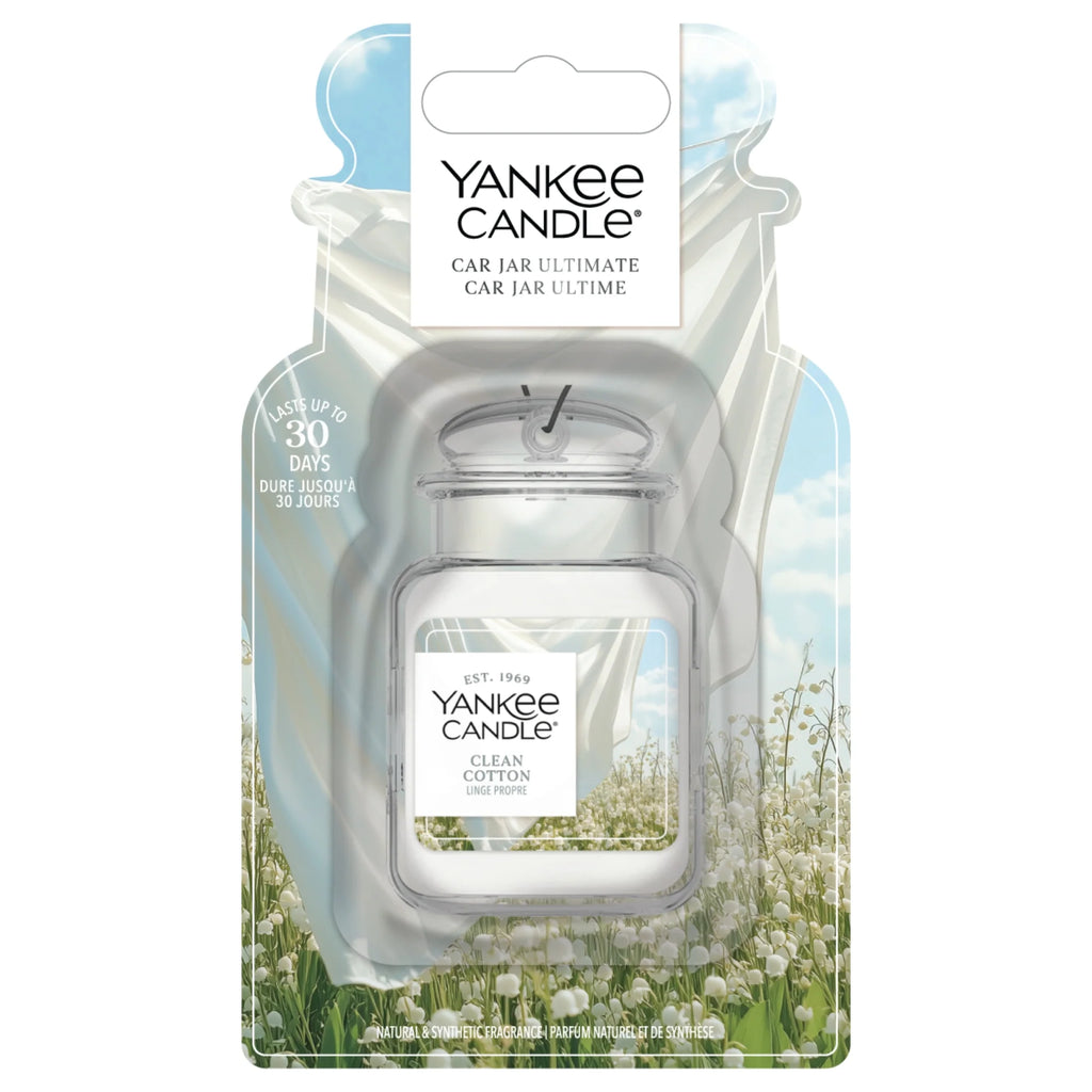 Yankee Candle - Clean Cotton - Car Jar Ultimate