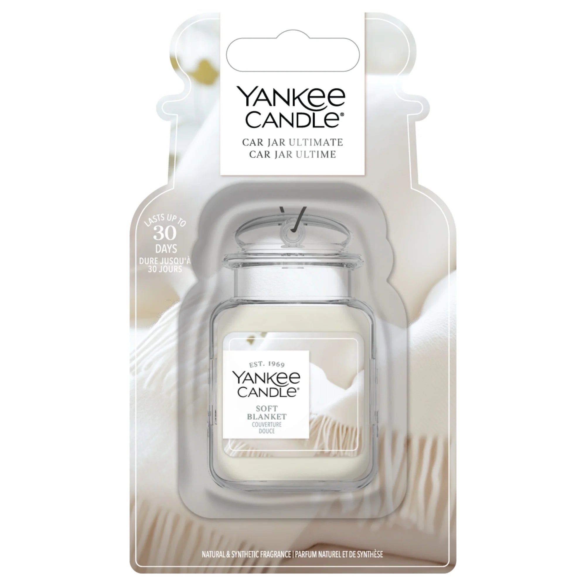 Yankee Candle - Soft Blanket - Assainisseur de voiture Ultimate