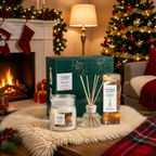 Yankee Candle - Gifted Moments - 1 Medium Jar & Geurstokjes - Kerst Cadeauset
