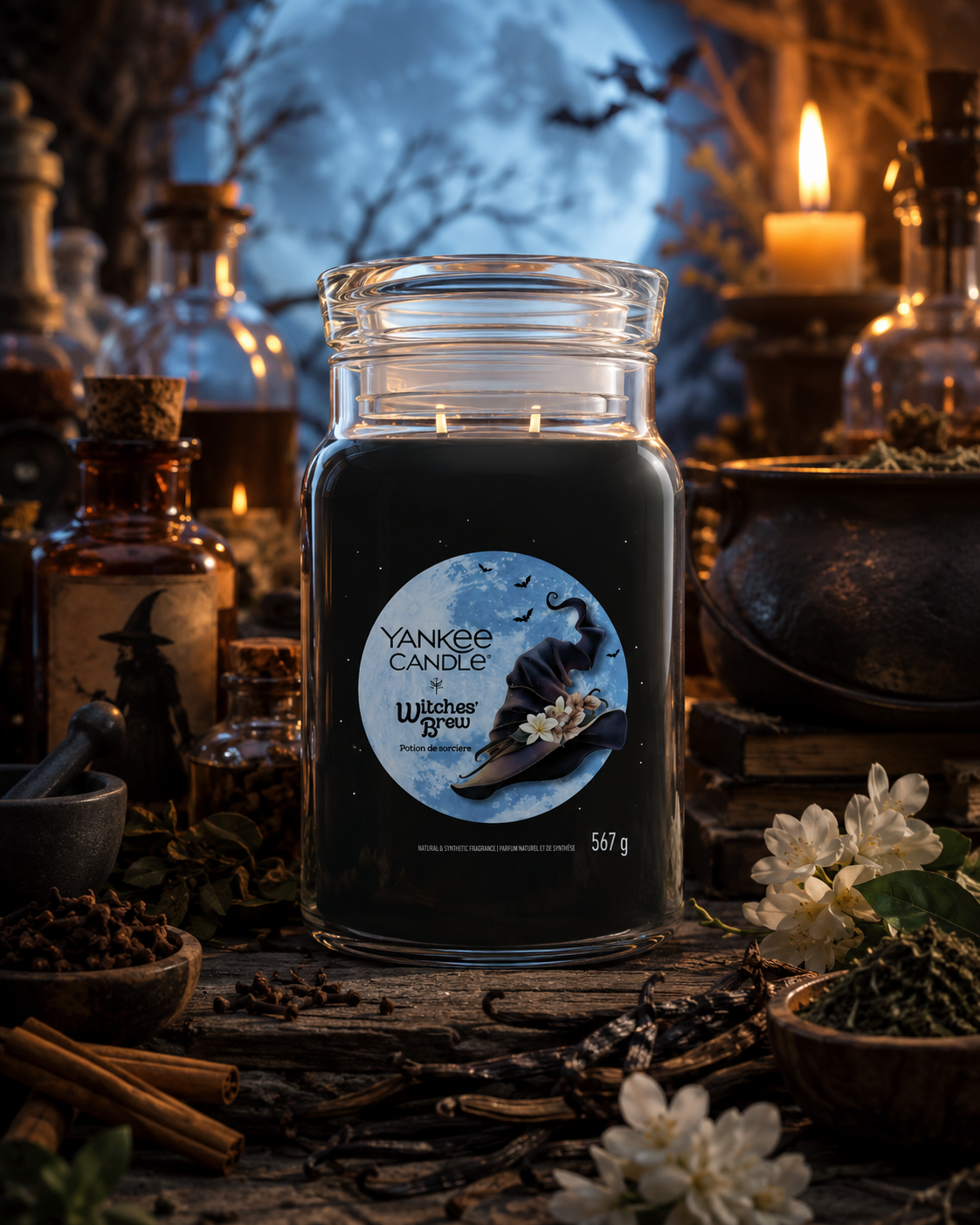 Yankee Candle - Witches Brew Large Jar - Halloween Special