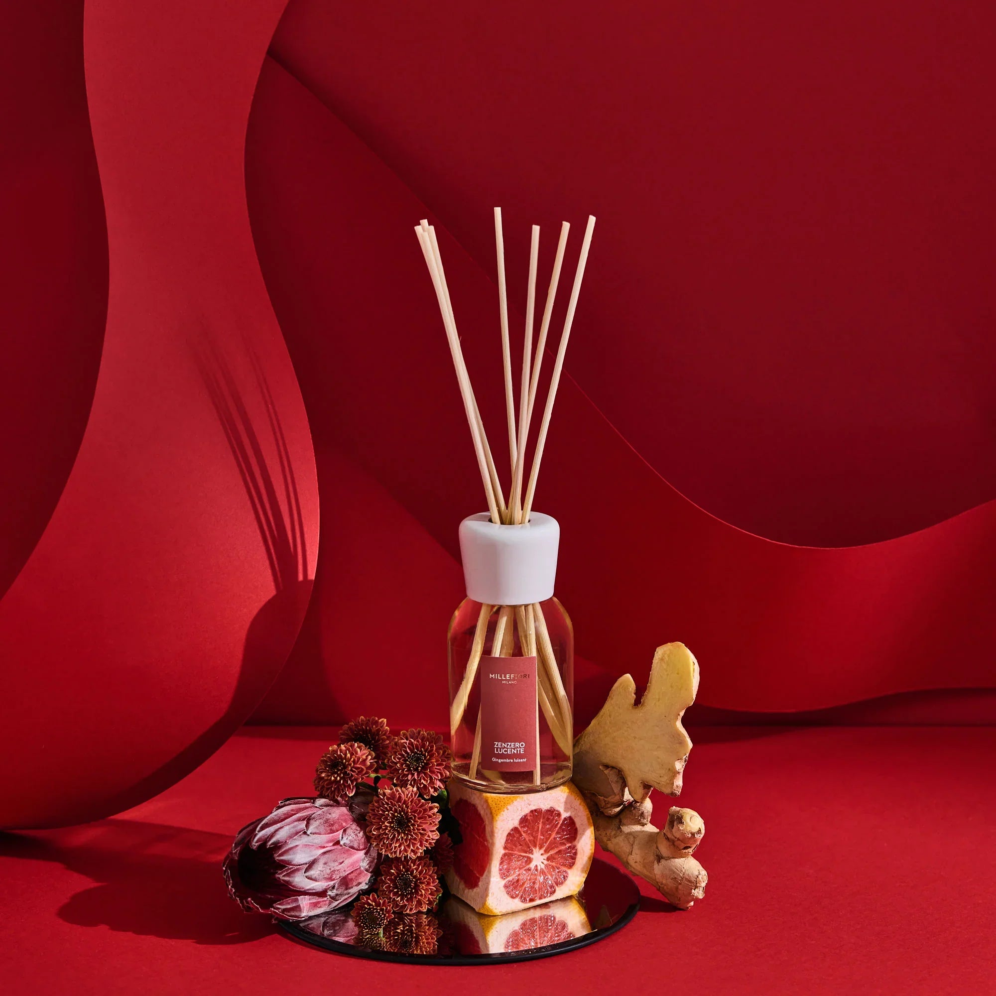 Millefiori Milano - Geurstokjes 250 ml - Zenzero Lucente