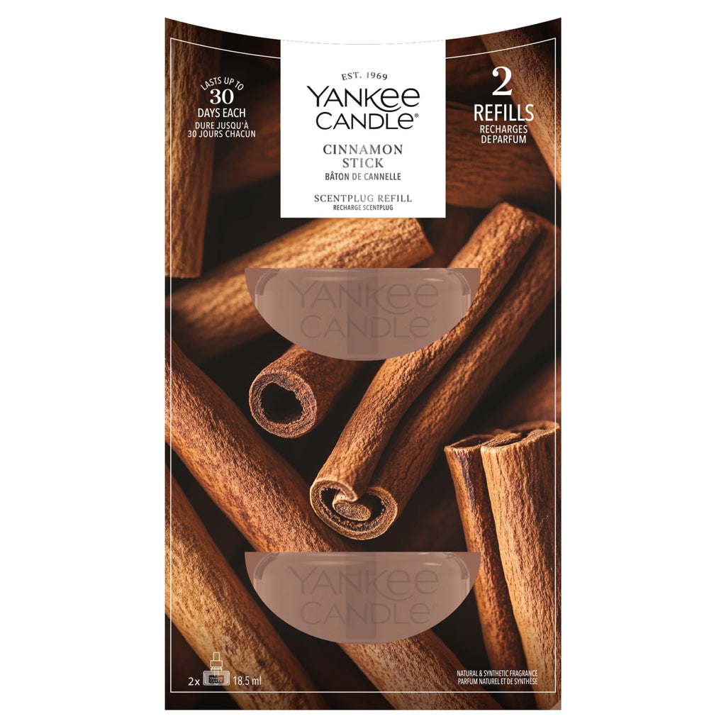 Yankee Candle - Cinnamon Stick - Elektrische Diffuser Navulling