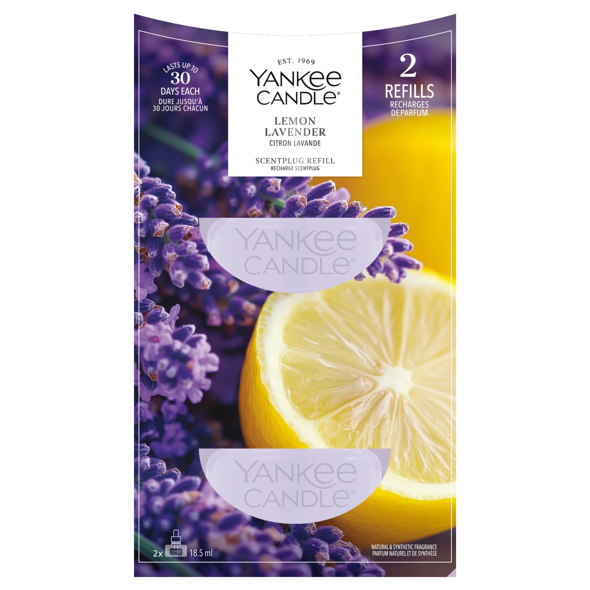 Yankee Candle - Lemon Lavender - Elektrische Diffuser Navulling