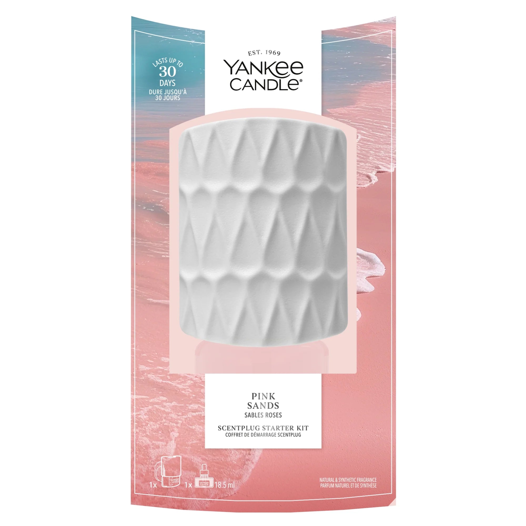 Yankee Candle - Pink Sands - Elektrische Diffuser Starter Kit