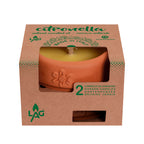 Graziani - Citronella Kaars Gift Set 2x Freenight Large - Outdoor