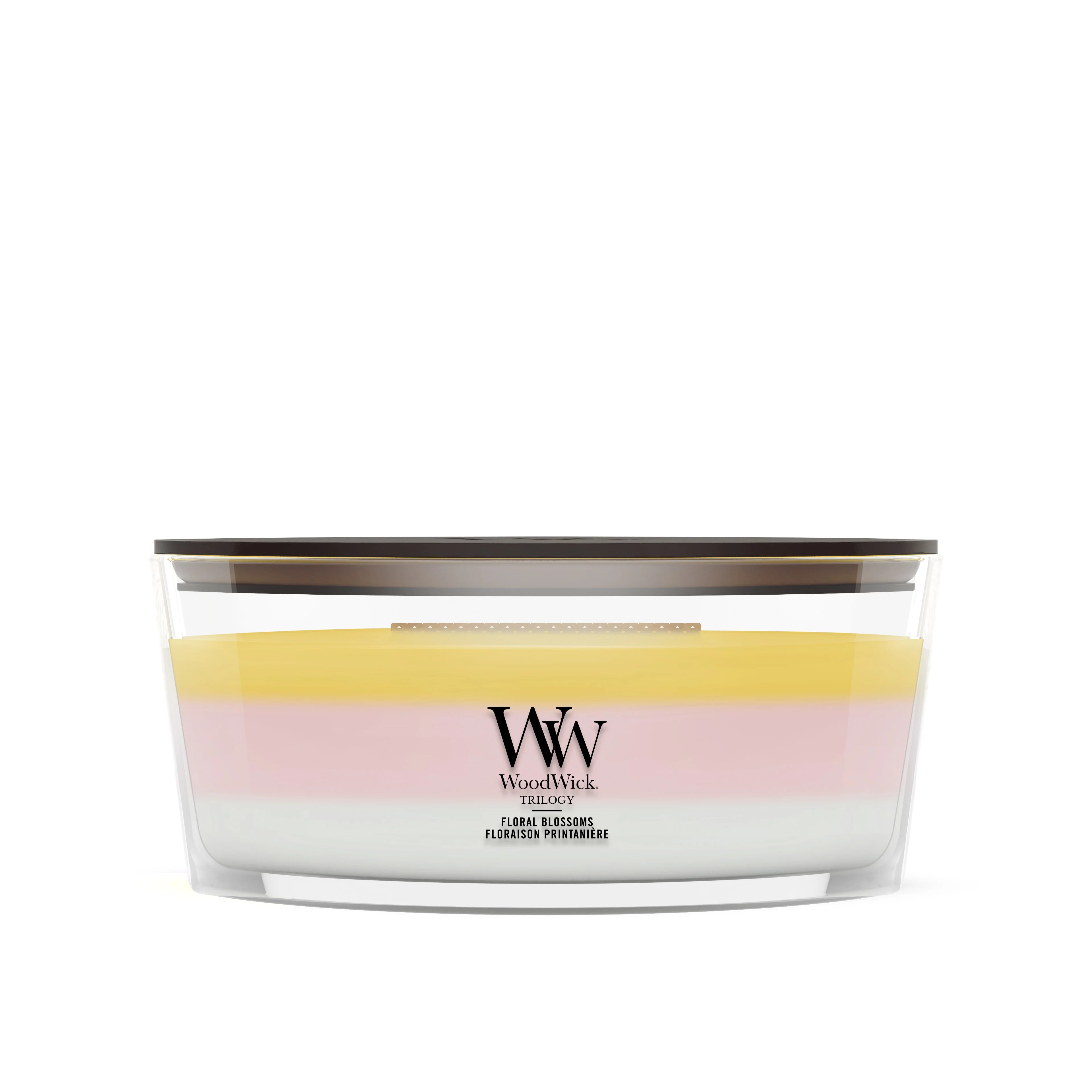 WoodWick - Trilogy Floral Blossoms - Ellipse Geurkaars