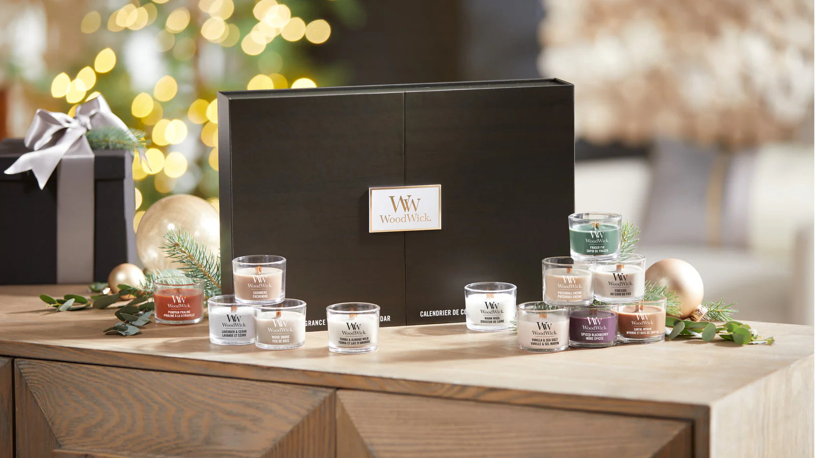 WoodWick - Deluxe Cadeauset - Adventskalender