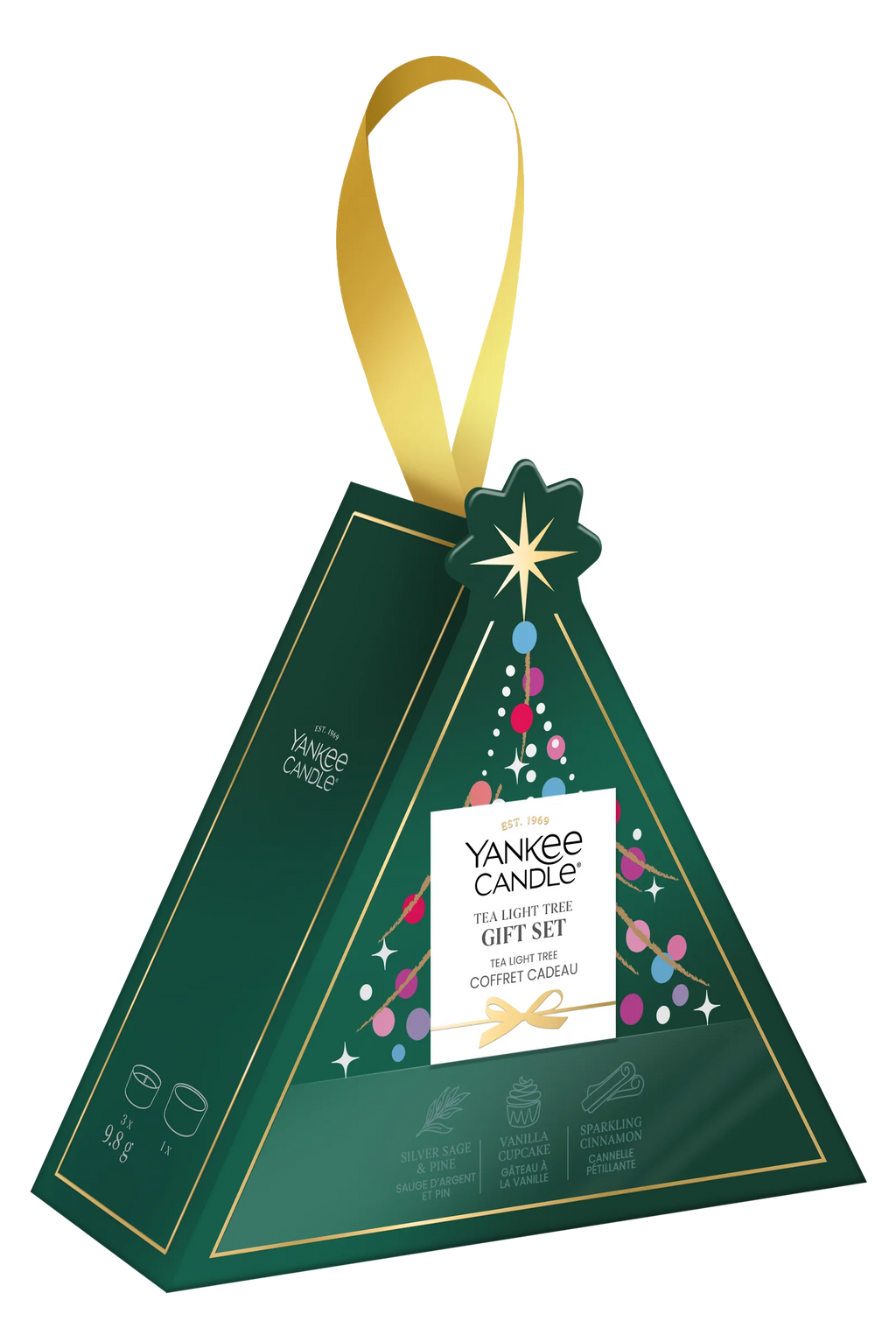 Yankee Candle - Gifted Moments - 3 Tealight 1 Holder - Kerst Cadeauset