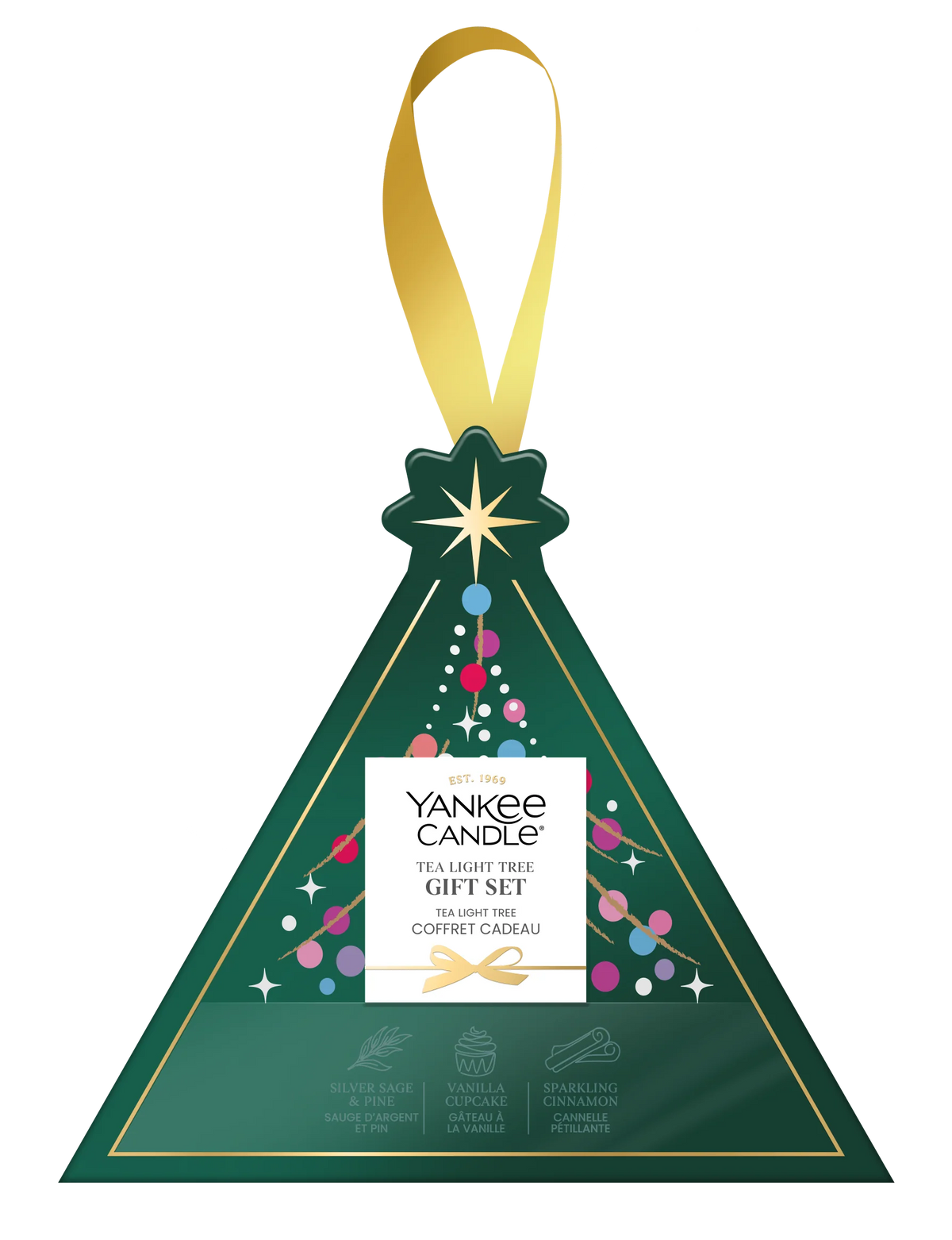 Yankee Candle - Gifted Moments - 3 Tealight 1 Holder - Kerst Cadeauset