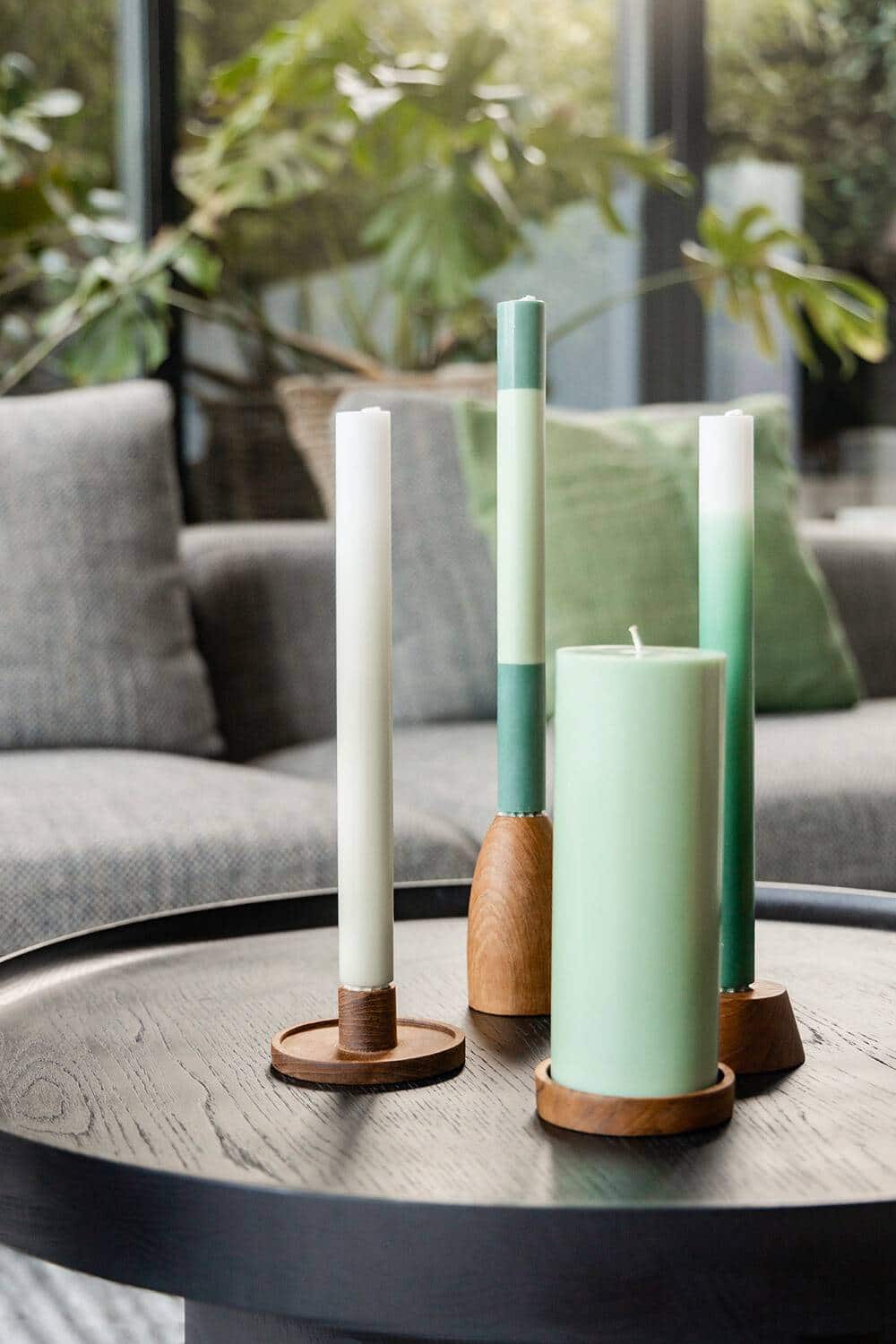 Originalhome - Kaarsenhouder Dinerkaars Pillar - Reclaimed