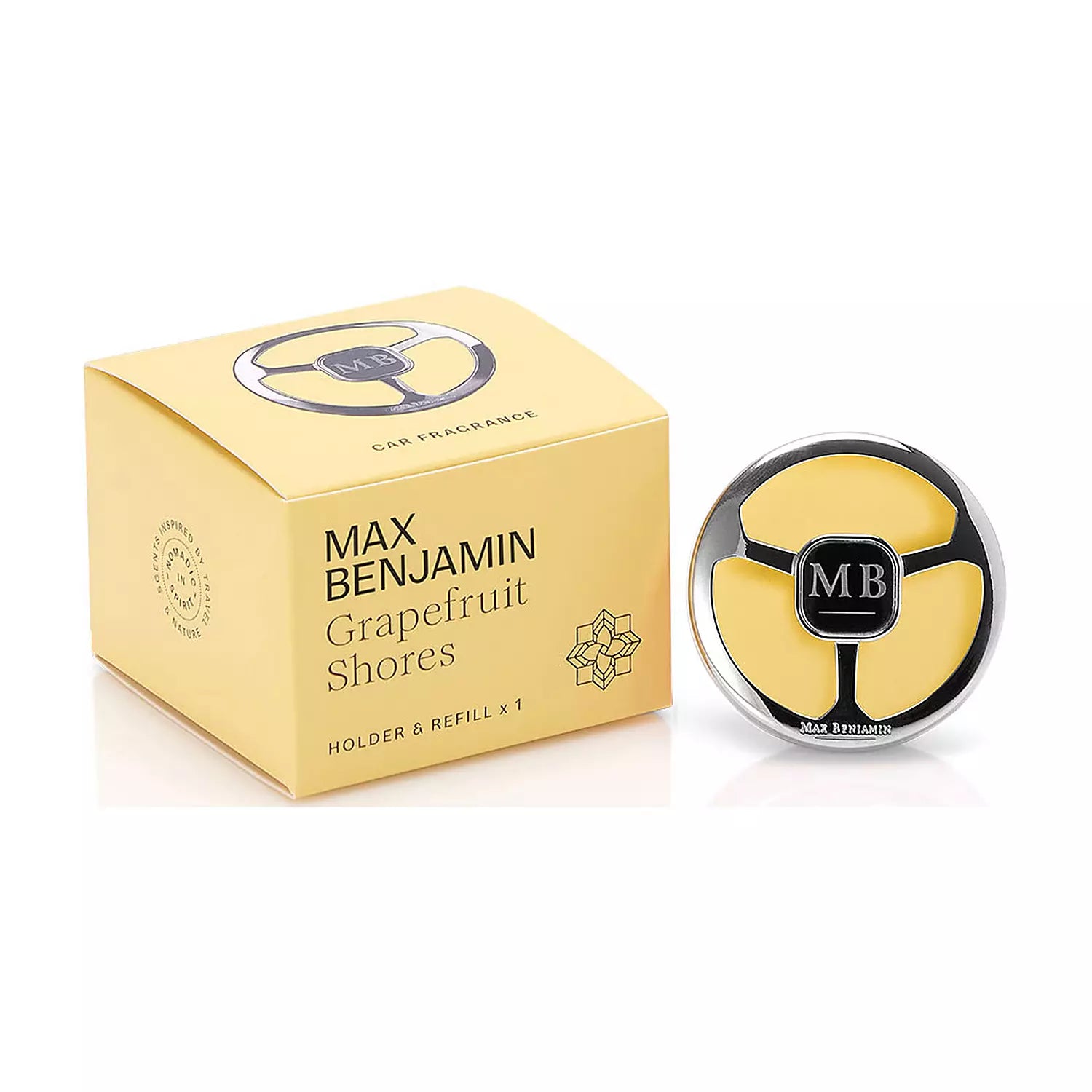 Max Benjamin - Autoparfum Starter Kit - Grapefruit Shores