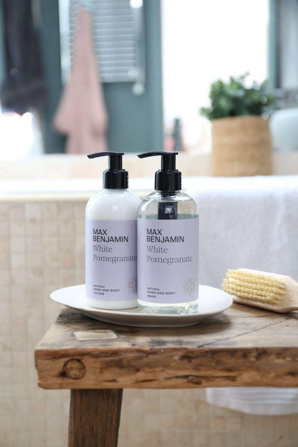 Max Benjamin - Hand & Body Cadeauset - White Pomegranate