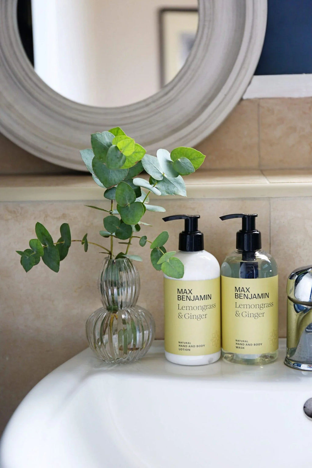 Max Benjamin - Hand & Body Cadeauset - Lemongrass & Ginger