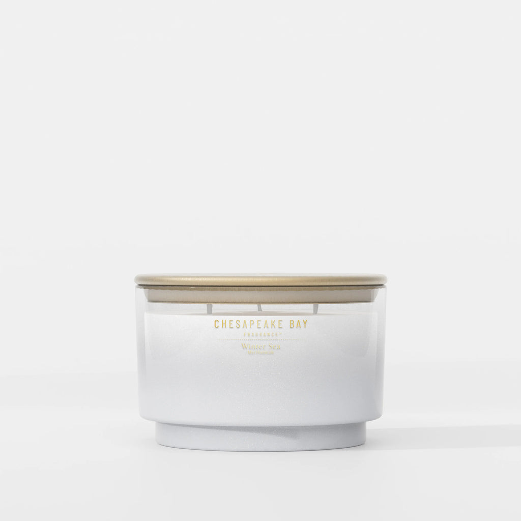 Chesapeake Bay - Winter Sea - 3-Wick Geurkaars