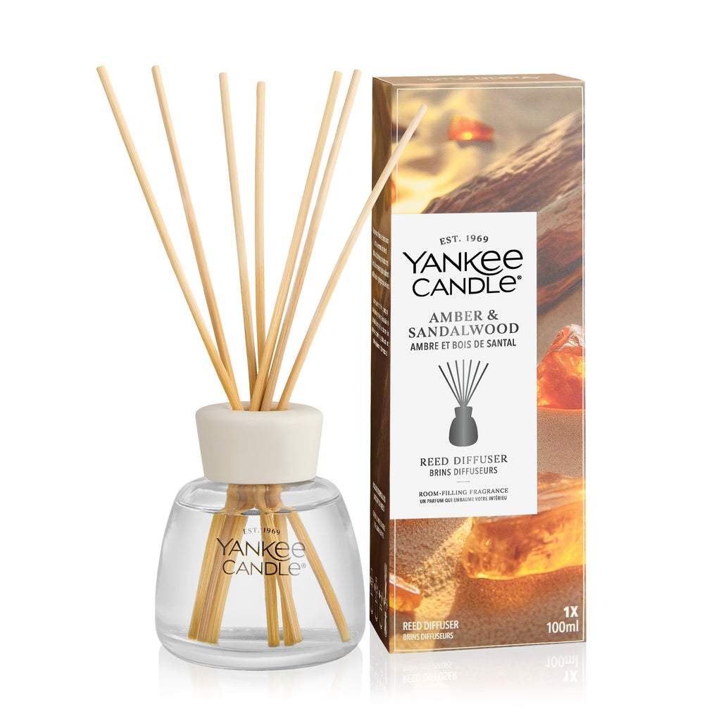 Yankee Candle - Amber & Sandalwood - Geurstokjes 100 ml