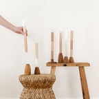 Originalhome - Dinerkaars Gelaagd - Limestone - 3 stuks