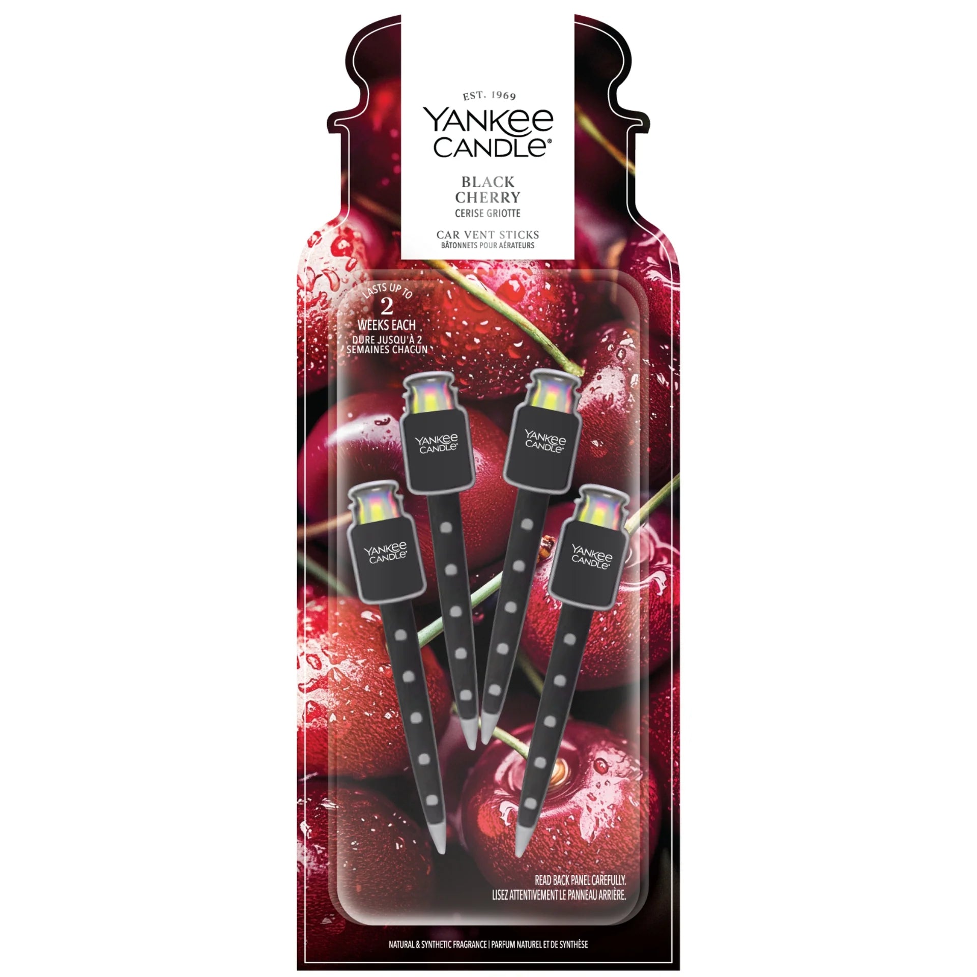 Yankee Candle - Black Cherry - Bâtonnet Désodorisant