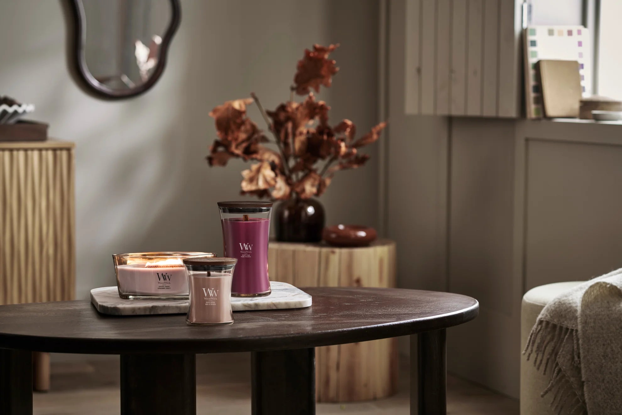 WoodWick - Crystal Ginger - Ellipse Scented Candle