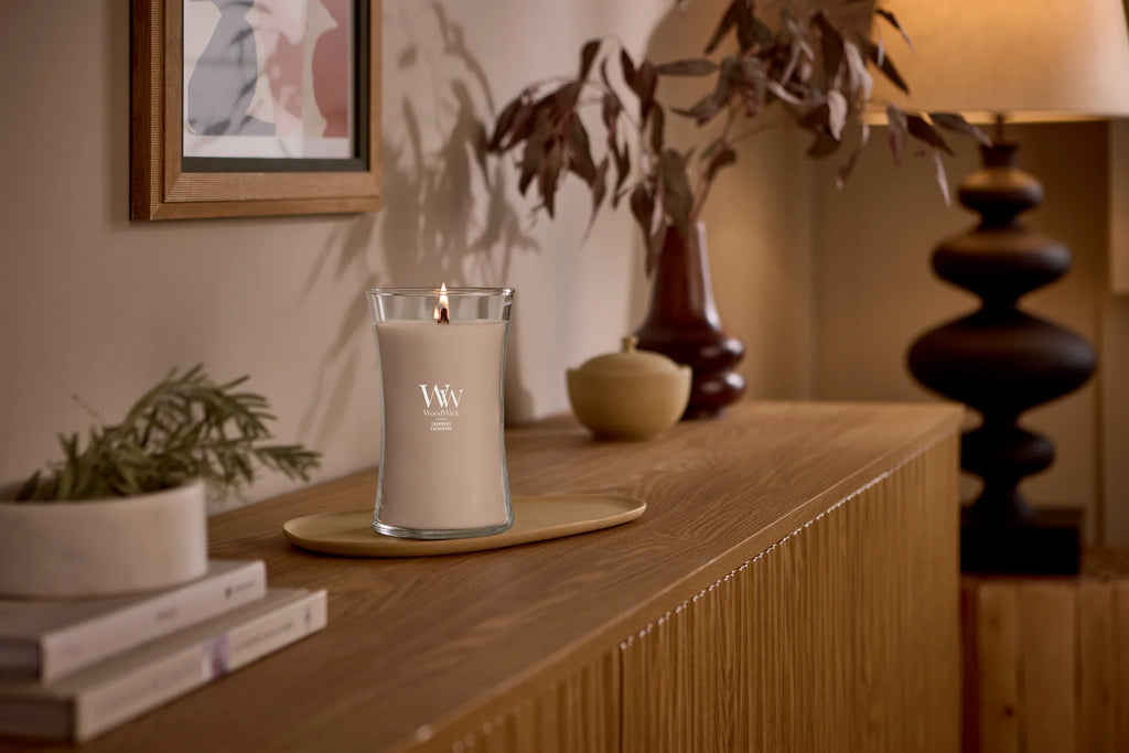 WoodWick - Cashmere - Large Geurkaars