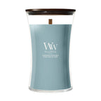 WoodWick - Cedarwood & Ocean Moss - Large Geurkaars