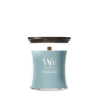 WoodWick - Cedarwood & Ocean Moss - Medium Geurkaars