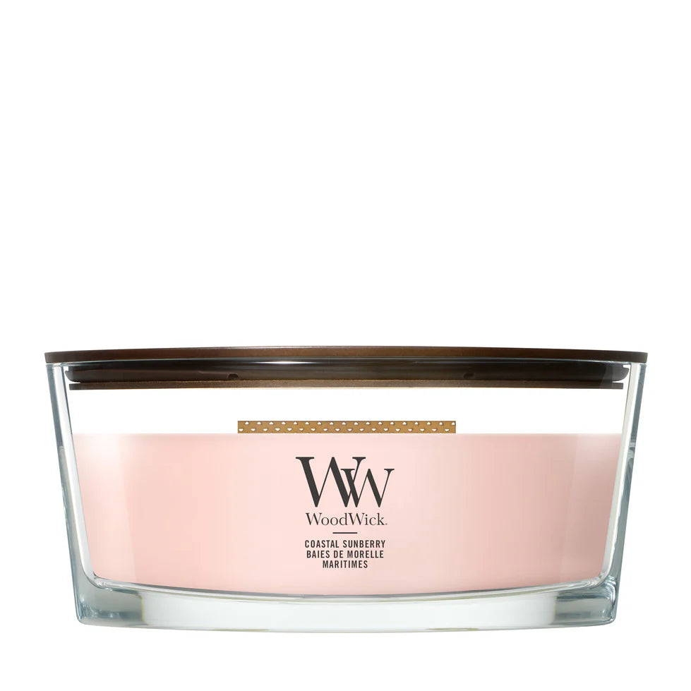 WoodWick - Coastal Sunberry - Ellipse Geurkaars