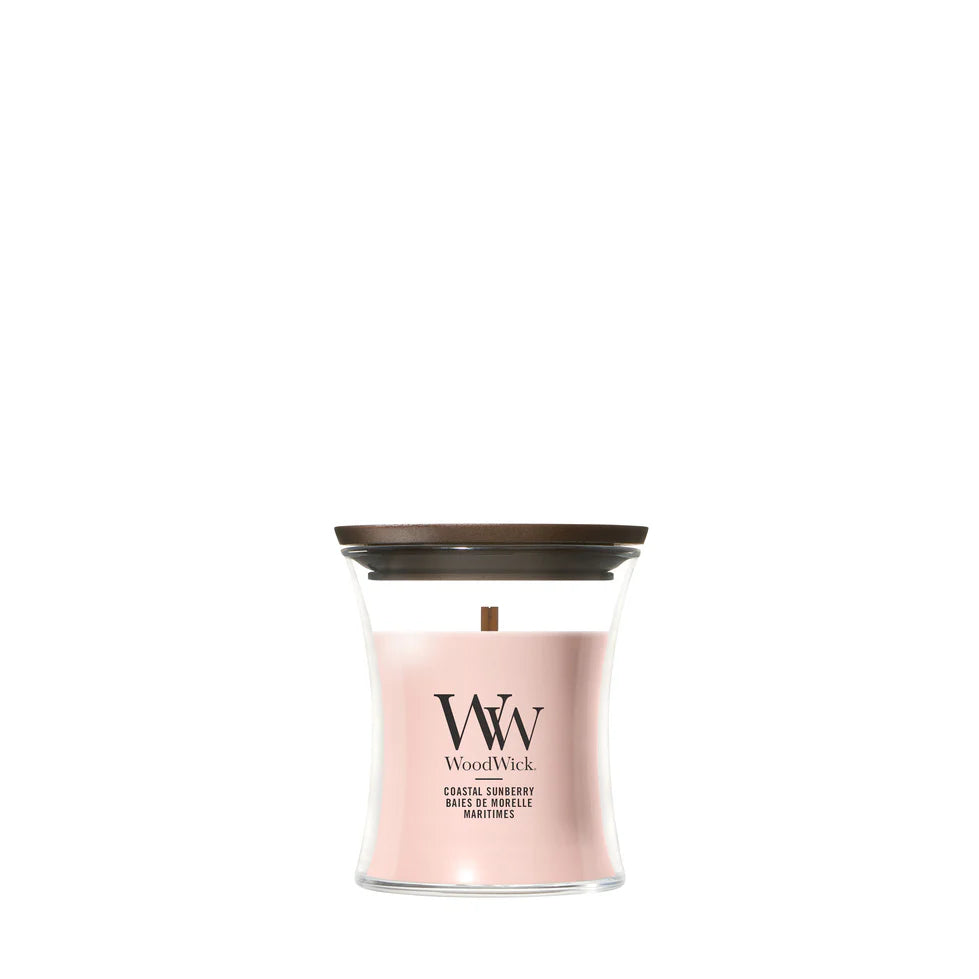 WoodWick - Coastal Sunberry - Mini Geurkaars