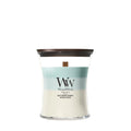 WoodWick - Trilogy Driftwood Shores - Medium Geurkaars
