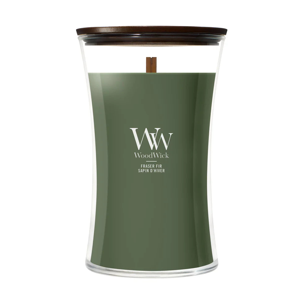 WoodWick - Fraser Fir - Large Geurkaars