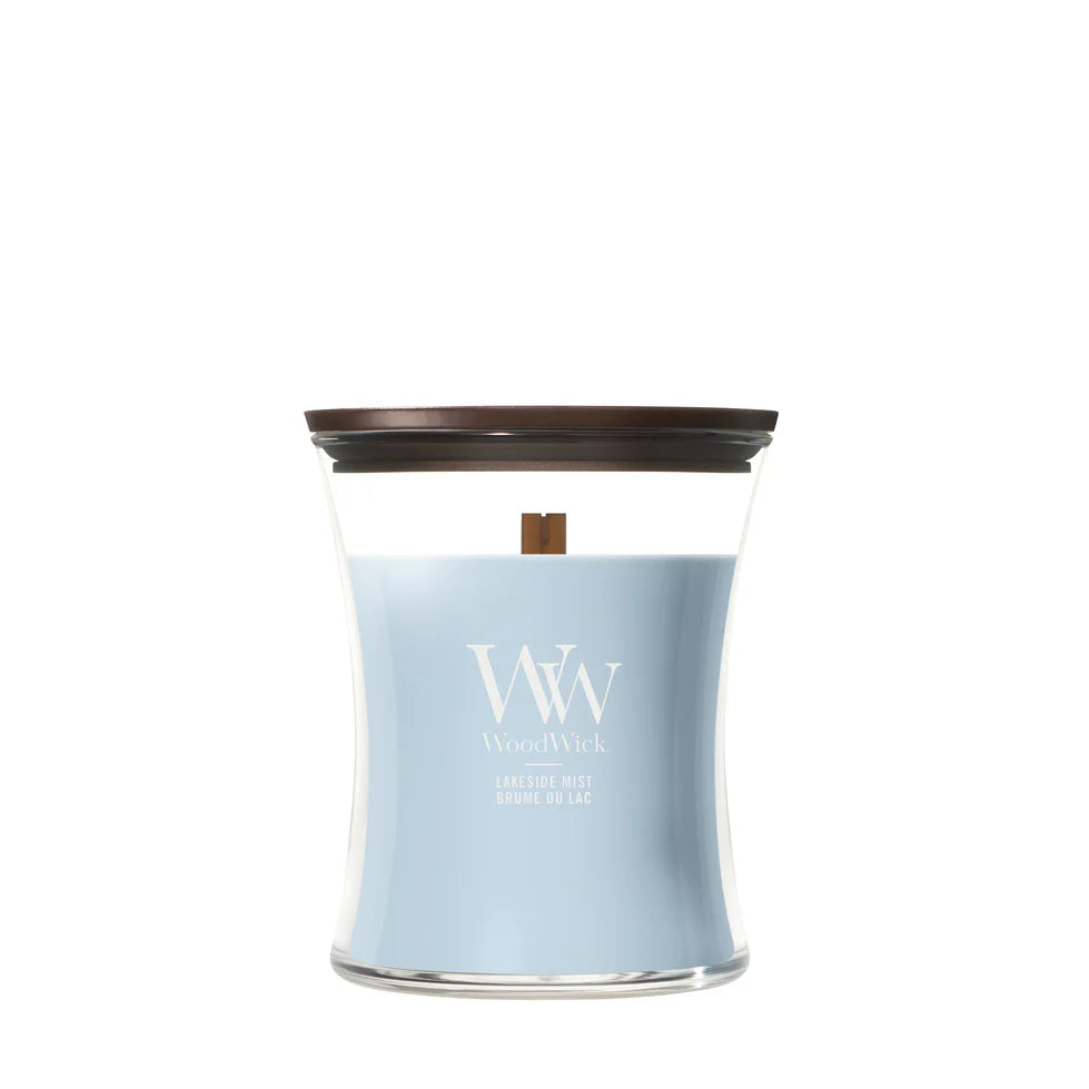 WoodWick - Lakeside Mist - Medium Geurkaars