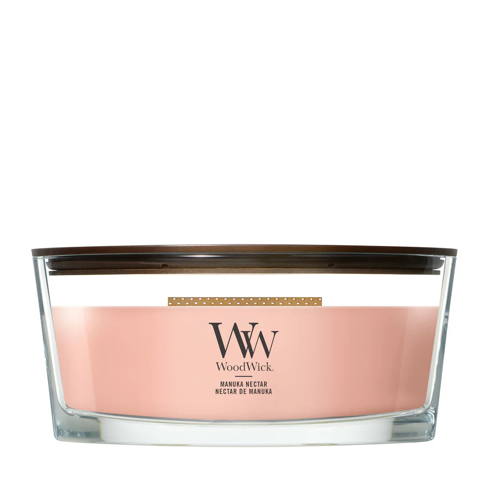 WoodWick - Manuka Nectar - Ellipse Geurkaars