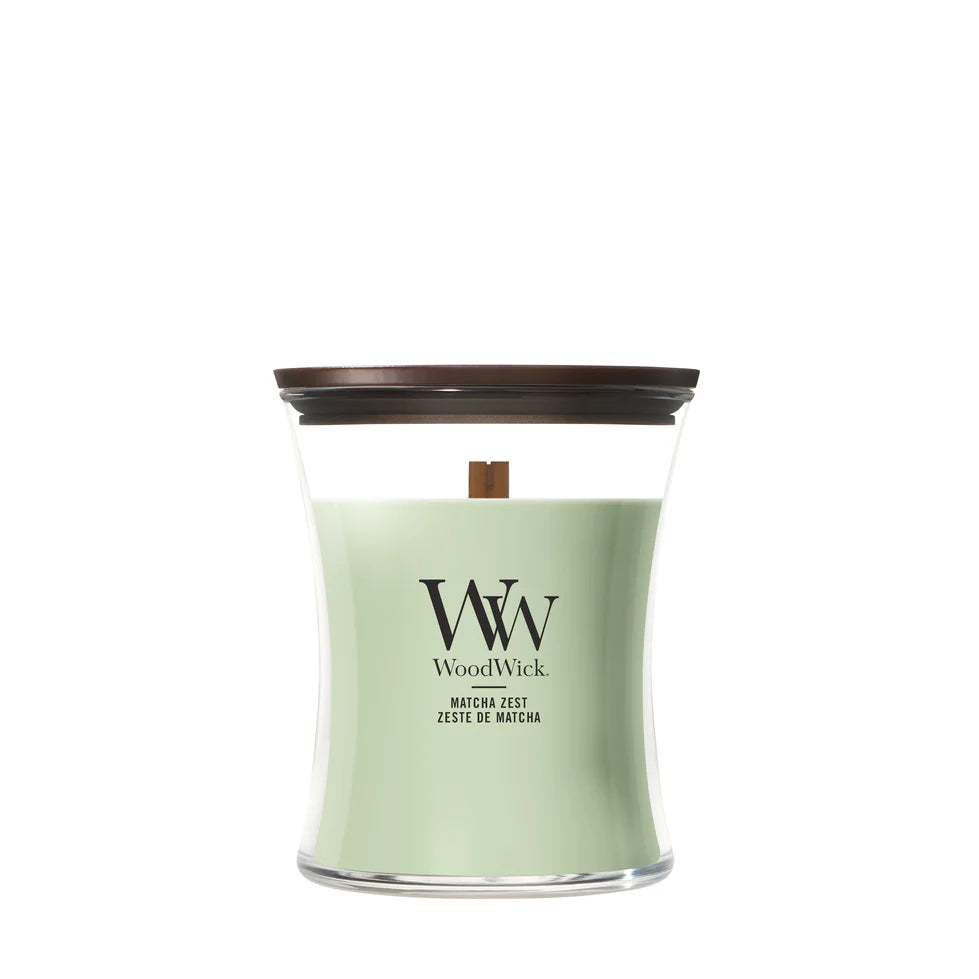 WoodWick - Matcha Zest - Medium Geurkaars