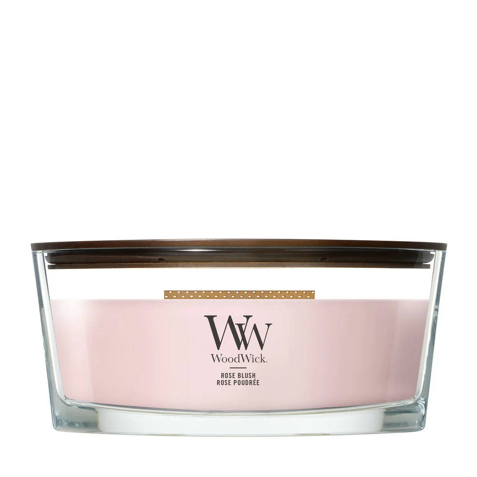 WoodWick - Rose Blush - Ellipse Geurkaars