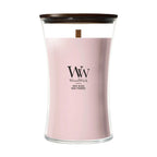 WoodWick - Rose Blush - Grande Bougie Parfumée