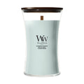 WoodWick - Sagewood & Seagrass - Large Geurkaars
