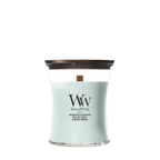 WoodWick - Sagewood & Seagrass - Medium Geurkaars