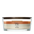 WoodWick - Trilogy Vanilla Embers - Bougie parfumée Ellipse